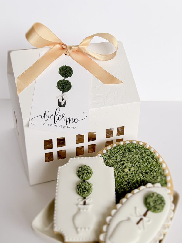 Topiary Collection Welcome To Your New Home Gift Tags (2 styles) - Digital Download, Editable, Print at Home - Image 3