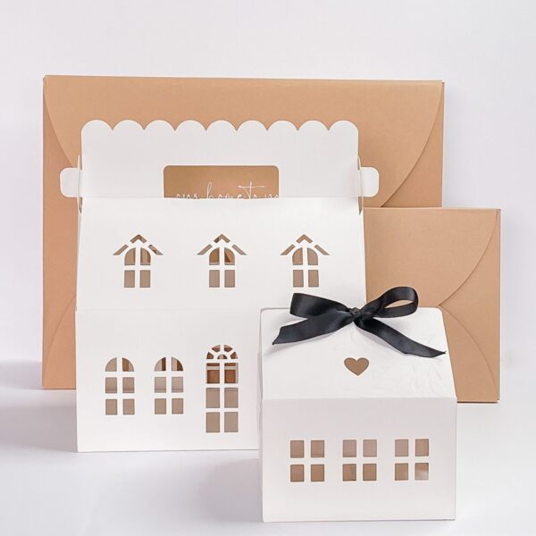 Stunning Large Mansion Cookie Boxes with Box Backer (10 pack set) - Image 4