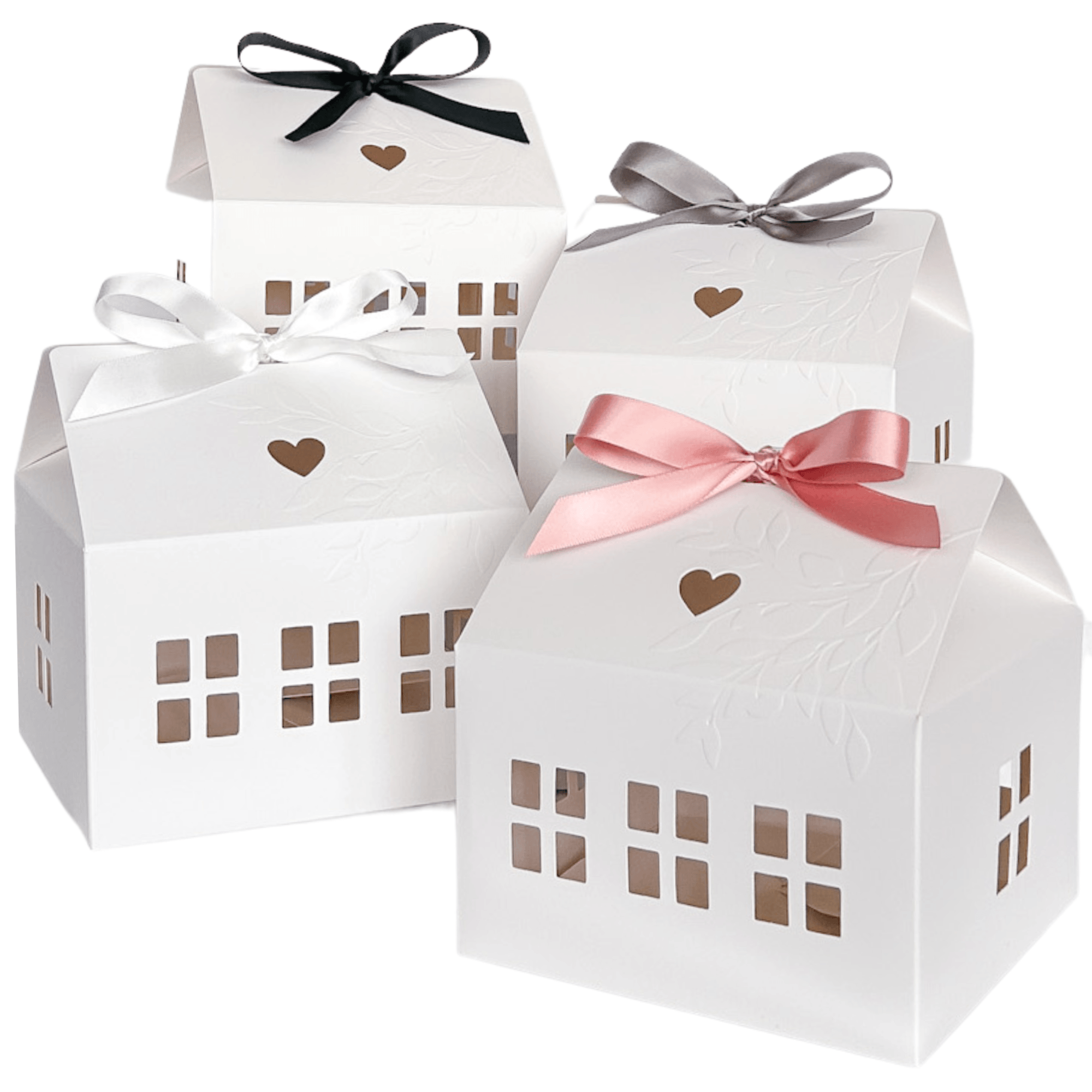 Karentology Signature Classic House Boxes with Ribbons