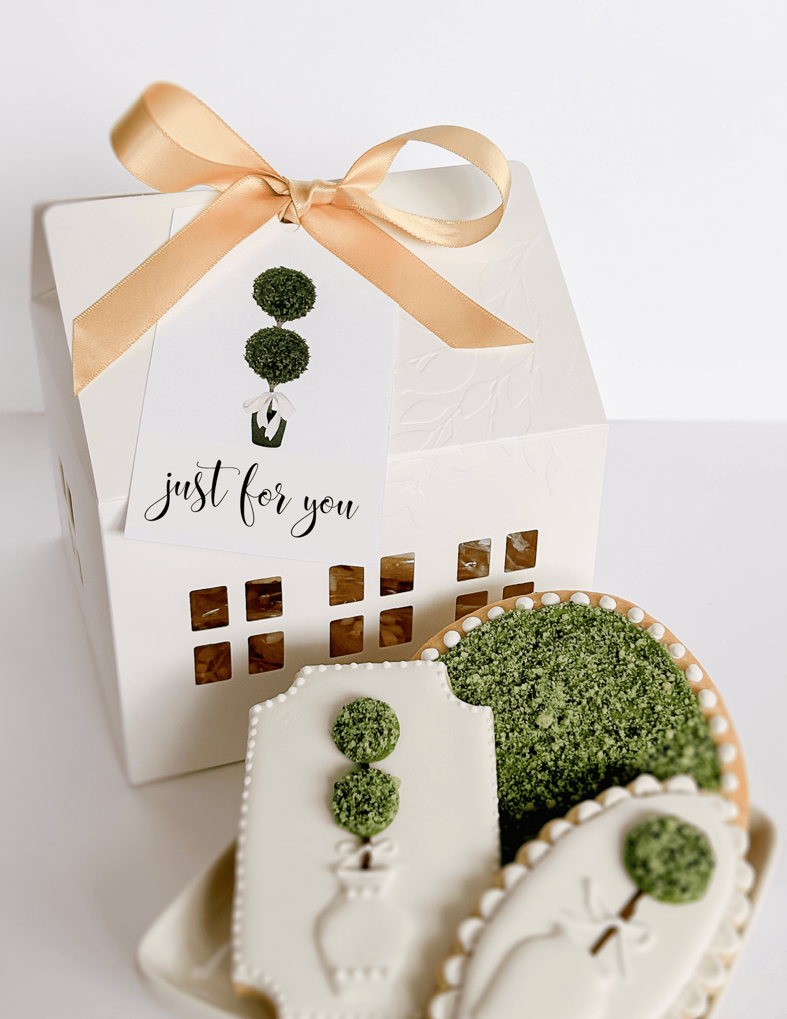 Topiary Collection Just For You Gift Tags (2 styles) - Digital Download, Editable, Print at Home - Image 3
