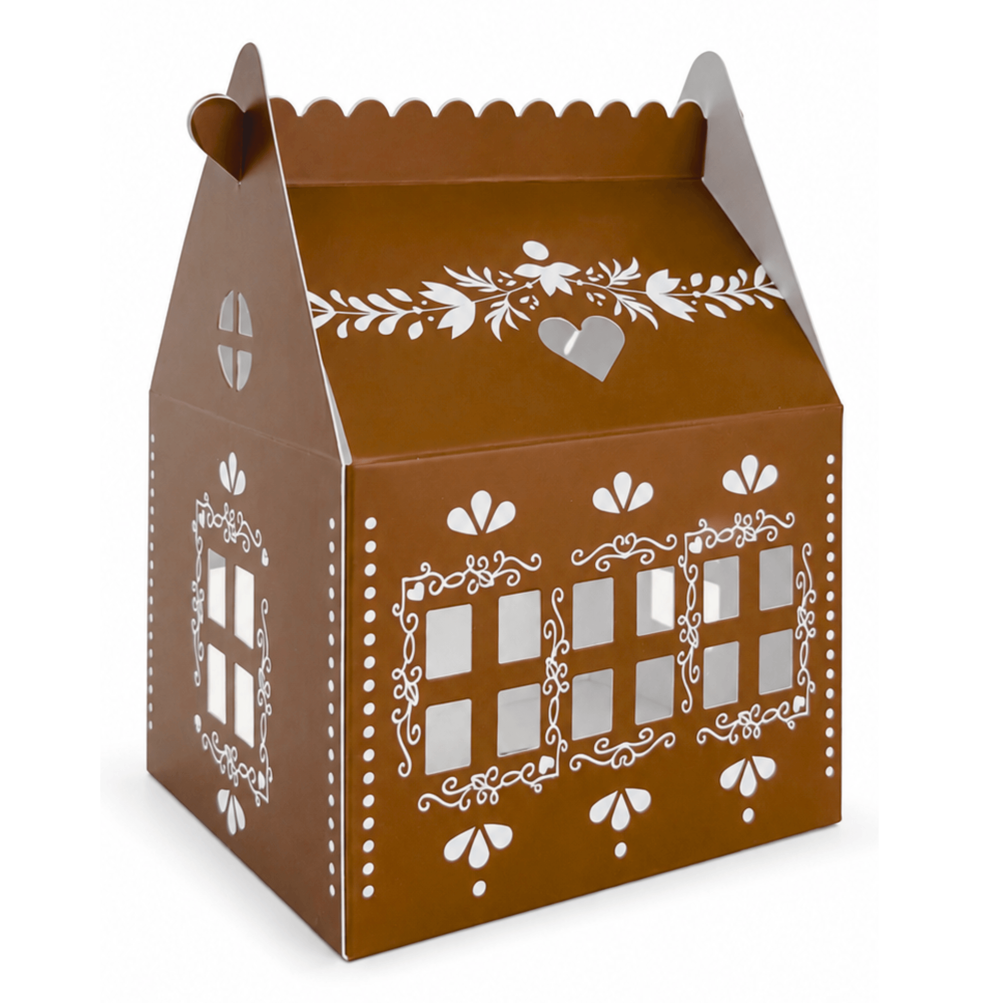 Karentology gingerbread cottage cookie box