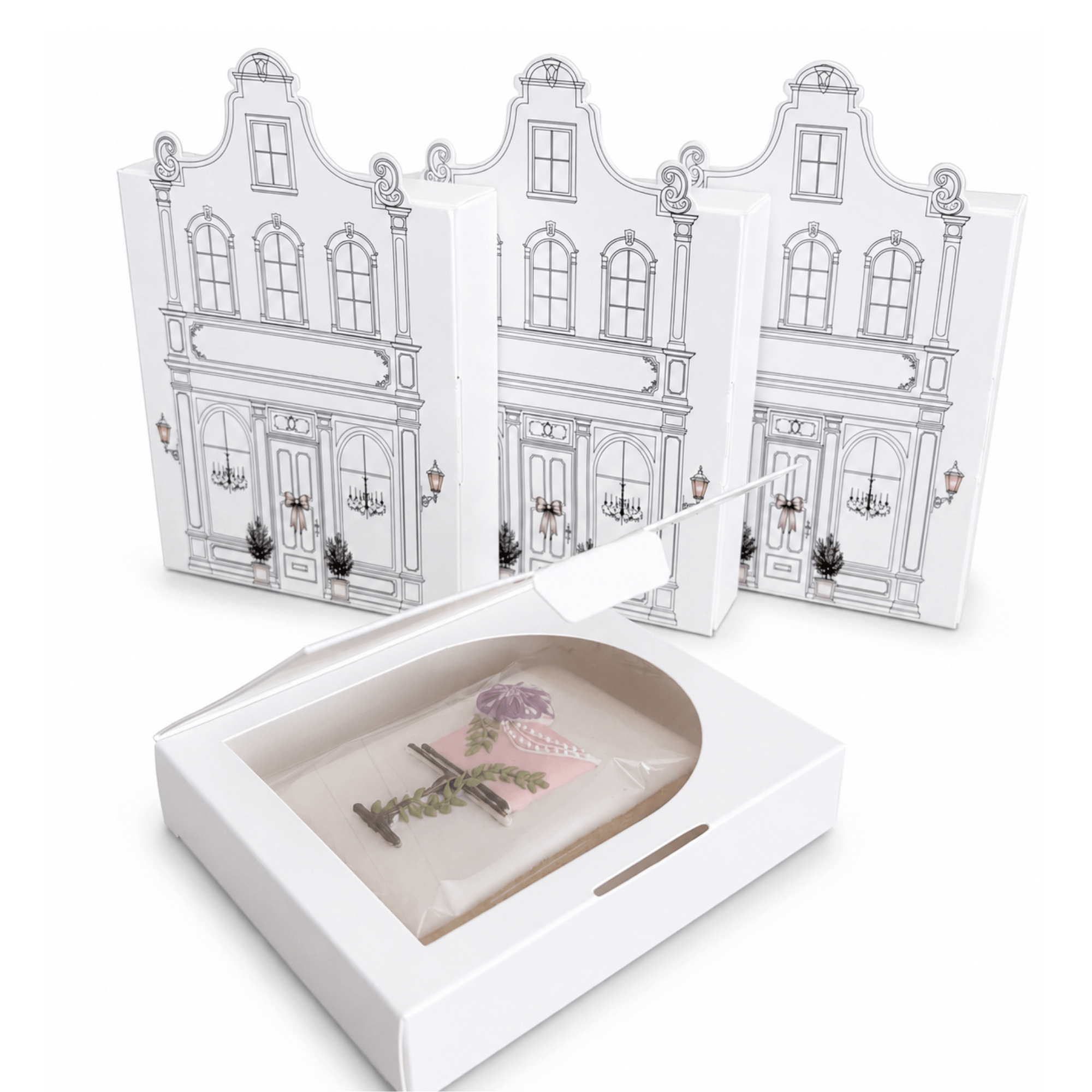 Karentology Mayfair Customizable Single Cookie Boxes B0H2V9DNWS HERO
